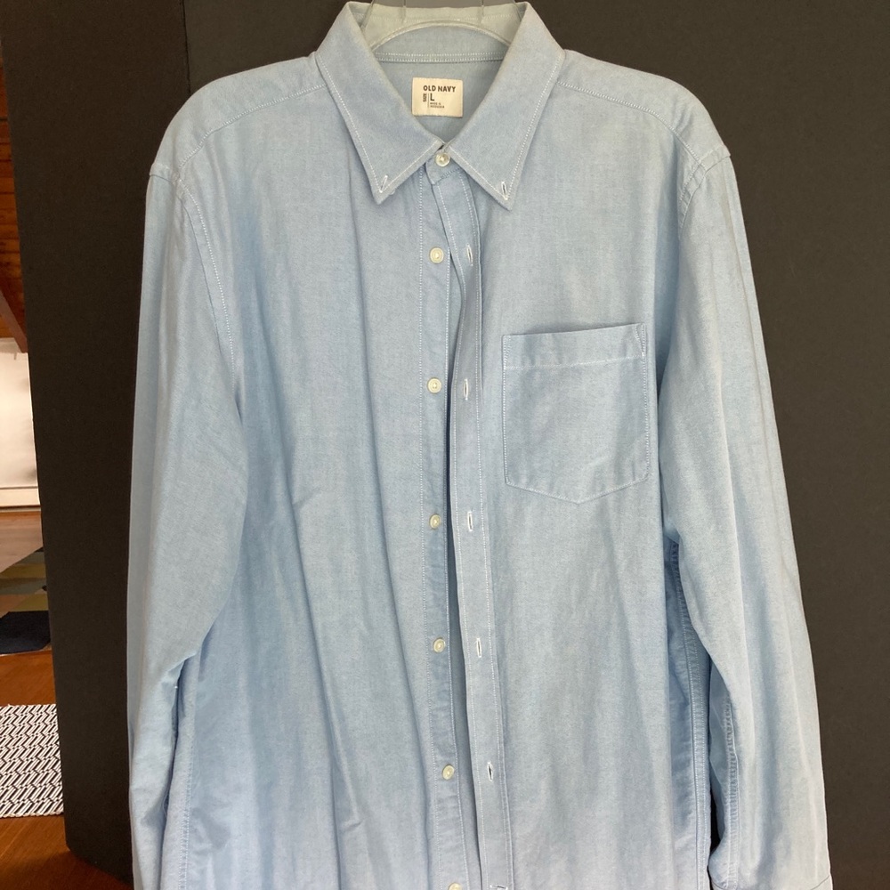 Old Navy blue Oxford shirt
